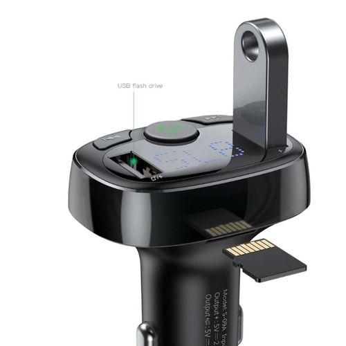 Baseus Bluetooth Hızlı Şarj Özellikli Araç Kiti Mp3 Player