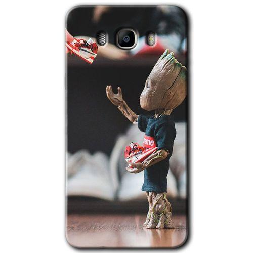 Potkal Hediye Fabrikası Samsung Galaxy J7 2016 Kılıf HD Desen Baskılı Arka Kapak - I am Groot