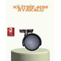 Kilitsiz Mini Tekerlek Ayak 4 Cm 4’lü Set Kolay Montaj