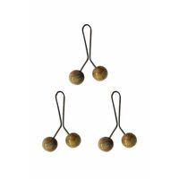 3 Adet Tesettür Eşarp ve Şal Klipsi Hardal