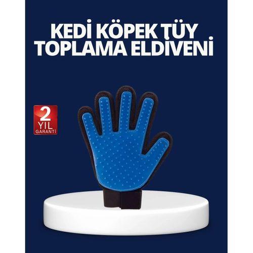 Evcil Hayvan Tüy Toplama Ve Masaj Eldiveni – Köpek Ve Kedi Tüy Dökülme Önleyici Bakım Eldiveni