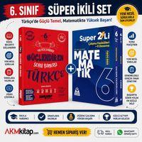 Ankara Yayıncılık 6. Sınıf Türkçe Güçlendiren ve Örnek Akademi Süper İkili Matematik Seti 2 Kitap