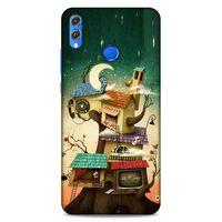 Lopard Huawei Honor 8x Uyumlu Kılıf Manipülasyon ☻ (43) Thin Fit Kılıf Baskılı