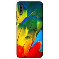Samsung Galaxy A70s Kılıf Desenli Özel Seri Tüyler (3) Kapak