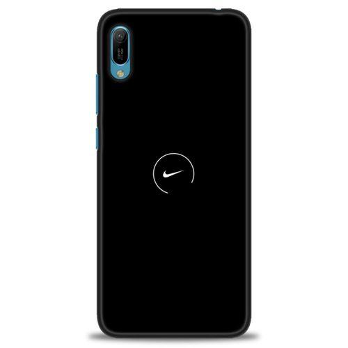 Huawei Y6 2019 Kılıf HD Baskılı Kılıf - Nike + Tam Ekran Koruyucu