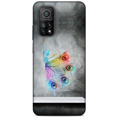 Xiaomi Mi 10T 5G Kılıf Desenli Özel Seri Tüyler (38) Neo Hybrid Kılıf