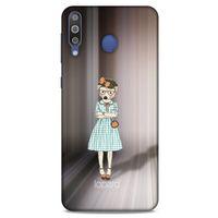 Samsung Galaxy M30 Kılıf FunnyMaX (34) Slim Armor Kılıf Kahverengi