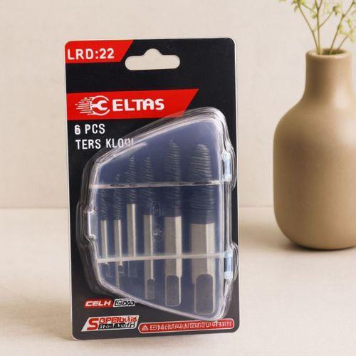 Ters Klavuz Uç Vida Çıkarıcı Seti 6 Parça (3-22 mm)