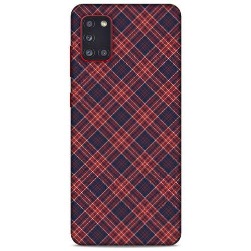 Gömlek (34) Desenli Silikon Kapak Telefon Kabı Samsung Galaxy A31 Kılıf