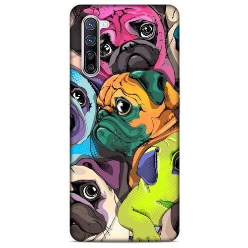 Animax Portre Pugs Oppo Reno 3 Pro 5g Kılıf Desenli Silikon