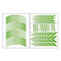 YAMAHA Yamaha Florasan Yeşil Mt-25 Uyumlu Racıng 1 Set Jant Şeridi