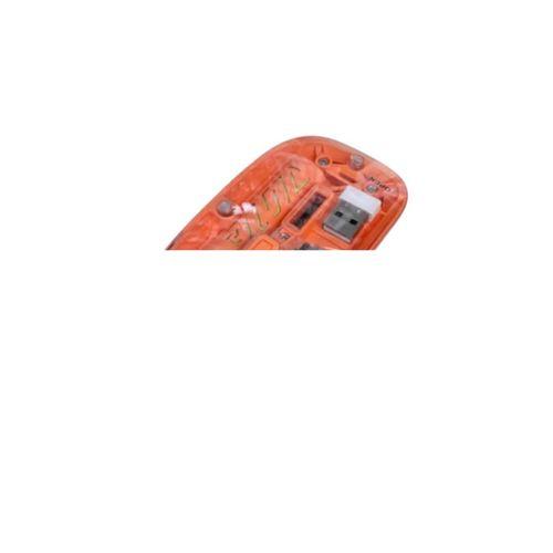 Şeffaf Kablosuz Mouse Bluetooth Bağlantılı Sessiz Tıklama