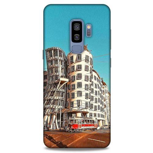 Samsung Galaxy S9 Plus Kılıf Dünya Mimarisi (35) Fit Design Kılıf The Dancing House Çekya