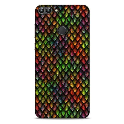 Huawei Psmart Kılıf Dragons (6) Silikon Kılıf Ejderha Skin Çok Renkli