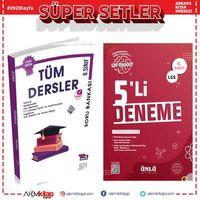 Açı Yayınları 8. Sınıf LGS Tüm Dersler Soru Bankası ve Ünlü 5 li Deneme Seti 2 Kitap