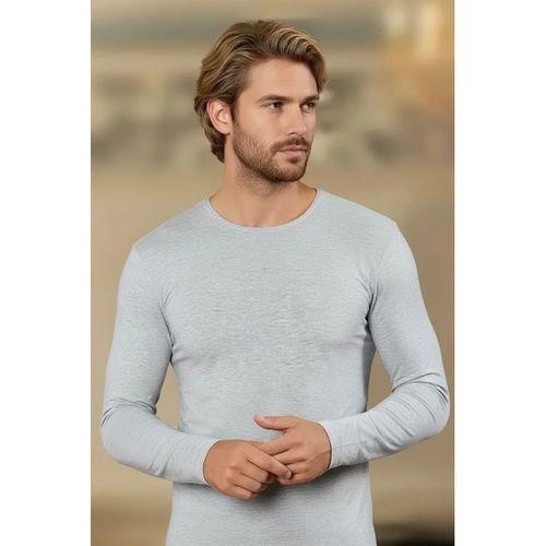 Şahinler Erkek  Likralı Uzun Kol O Yaka E070