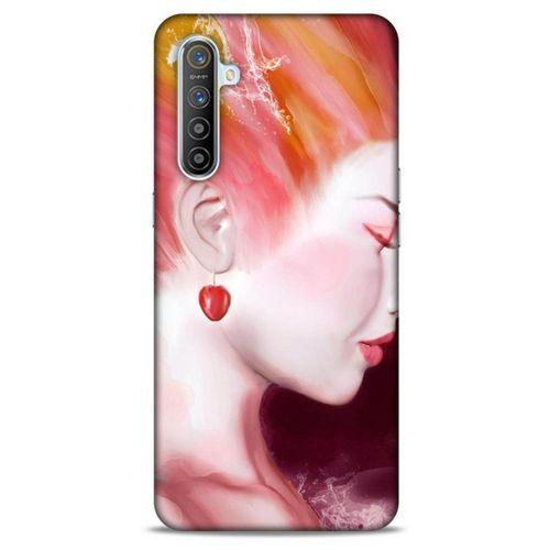 Realme XT Uyumlu Kılıf Pembe Delisi (26) Tpu Silikon Kılıf Kiraz