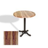 Dockers Çipa Döküm Ayak Yuvarlak Masa Çap 70cm - (Werzalit, Wermodin ve Allzalit Tabla) - Indiana Wood
