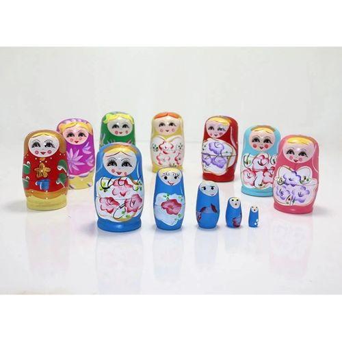 5'li Ahşap Matruşka