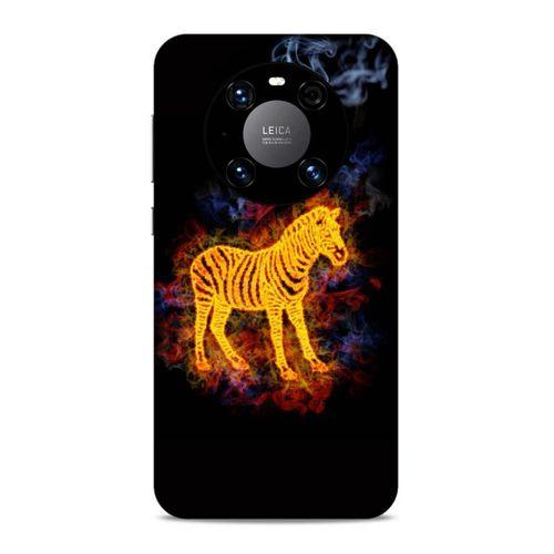 Lopard Huawei Mate 40 Pro Uyumlu Kılıf FireX (3) Kapak Zebra