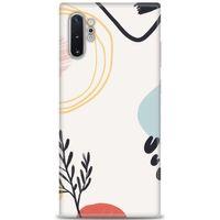Samsung Galaxy Note 10 Plus Kılıf HD Baskılı Kılıf - Siyah Dal + Tam Ekran Koruyucu