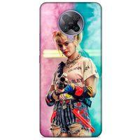 Xiaomi Poco F2 Pro Uyumlu Kılıf Harley Quinn (27) Tasarımlı Kılıf Kobalt mavisi