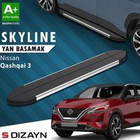 S-Dizayn Nissan Qashqai 3 Skyline Krom Yan Basamak 173 Cm 2021 Üzeri A+ Kalite