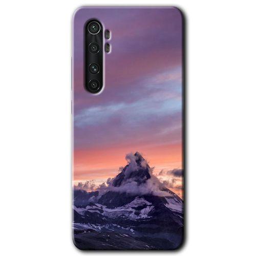 Xiaomi Mi Note 10 Lite Kılıf HD Desen Baskılı Arka Kapak + Temperli Cam - Zirve