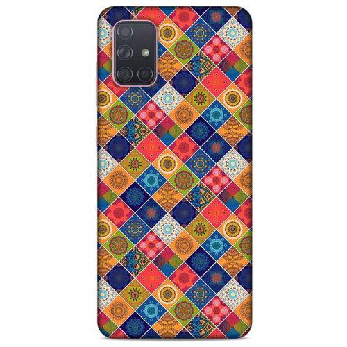 Ethnic Culture (42) Samsung Galaxy A71 Kılıf Silikon Kapak Desenli
