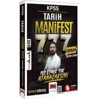 KPSS Tarih Manifest Serisi 777 Soruda Tamamı Video Çözümlü Tekrar Kitabı Yargı Yayınları