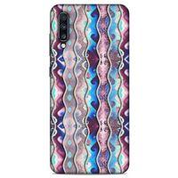 Samsung Galaxy A70s Kılıf Baskılı Özel Seri Taşlı (31) TPU Kılıf