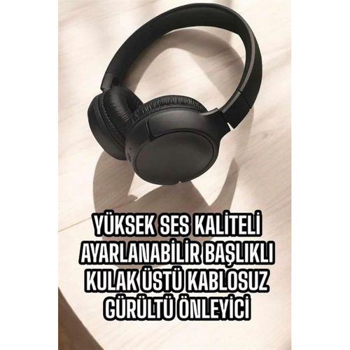 Kulak Üstü Kablosuz Bluetooth Kulaklık Gürültü Önleyici Ayarlanabilir