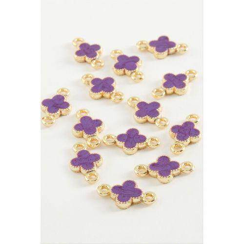 Çiçek Çift Kulplu Mineli Bileklik ve Kolye Ucu Aparatı 1 Adet