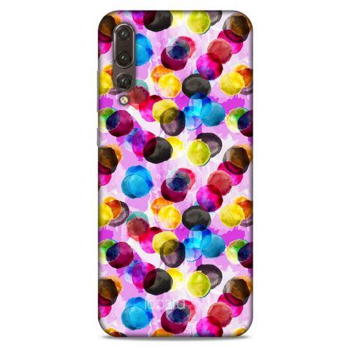 Huawei P20 Pro Kılıf Pastel Renkler (42) Rugged Armor Kılıf Mor Pembe