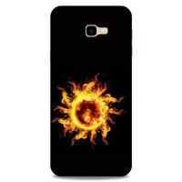 Lopard Samsung Galaxy J4 Plus Uyumlu Kılıf FireX (46) Core Armor Kılıf Ateş Delik