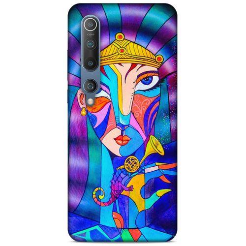 Lopard Xiaomi Mi 10 Uyumlu Kılıf Sürreal Yüzler ♀ (49) Ultra Silikon Kılıf Baskılı