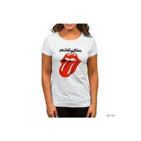Rolling Stones Beyaz Kadın Tişört
