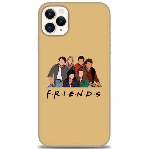 iPhone 11 Pro Kılıf HD Baskılı Kılıf - Friends + Tam Ekran Koruyucu