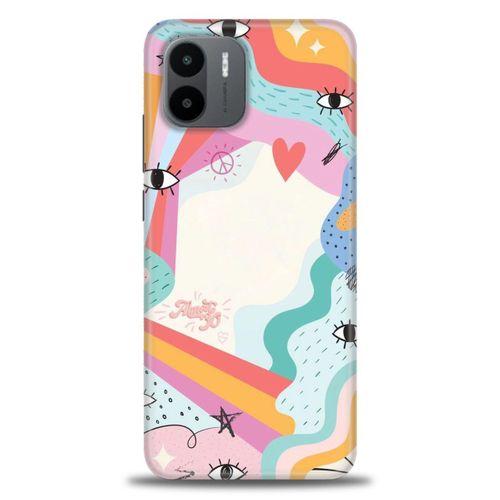Xiaomi Redmi A1 Kılıf HD Baskılı Kılıf - Almost + Tam Ekran Koruyucu