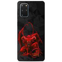 Lopard Samsung Galaxy S20 Plus Uyumlu Kılıf Tattoo's (17) Tasarım Kılıf Red Dragon