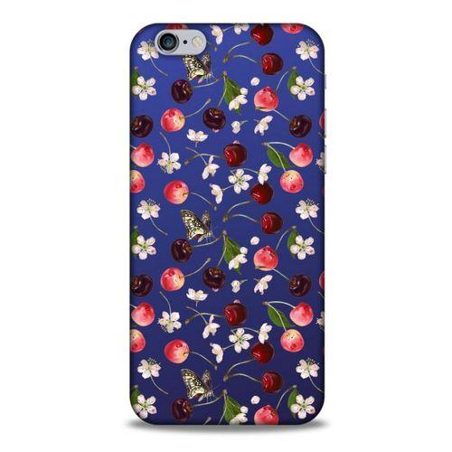 Frutix Kiraz 02 Apple Iphone 6 Kılıf Desenli Silikon