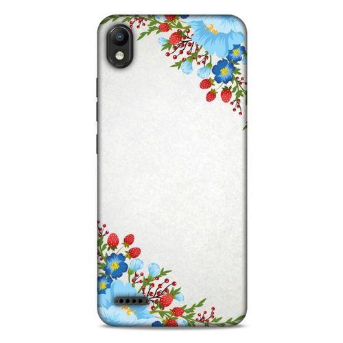 Lopard LG K20 2019 Uyumlu Kılıf Bahar (18) Telefon Kılıfları Mavi Kırmızı