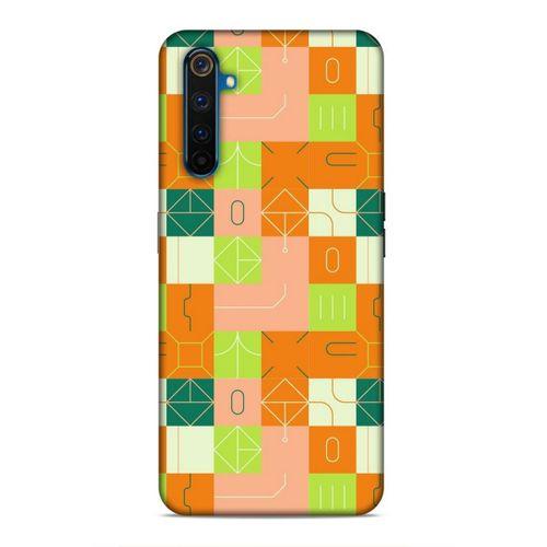 Realme 6 Pro Uyumlu Kılıf Insomnia (48) Bumper Kılıf Fıstık Yeşili Turuncu