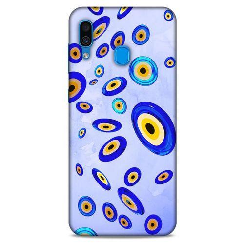 Nazarium (41) Desenli Silikon Kapak Samsung Galaxy A30 Kılıf