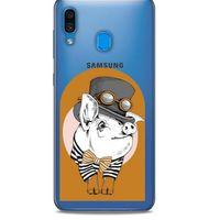Zoologix (37) Samsung Galaxy A30 Şeffaf Kılıf Silikon Desenli