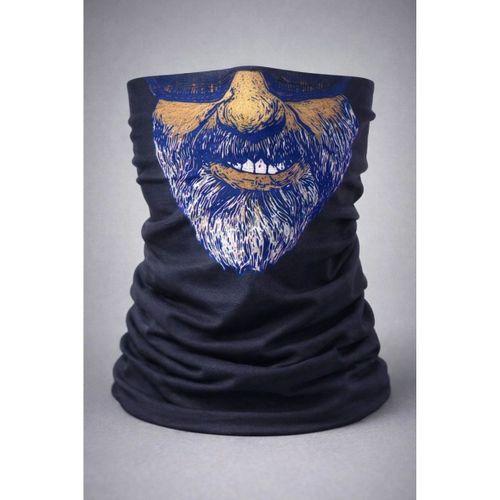 Sakallı Yüz Desenli Baf – Çok Amaçlı Boyunluk &amp; Maske 1 No