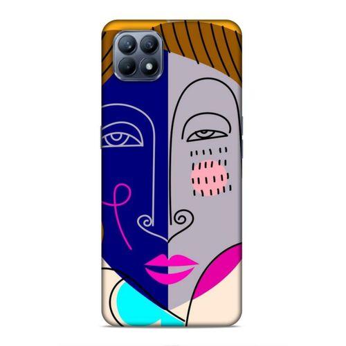 Huawei P40 Lite Uyumlu Kılıf Face'X 31 TPU Kılıf İllustrasyon