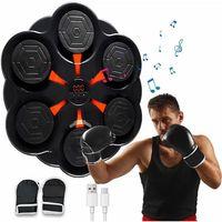 Duvar Boks Makinesi Müzikli Bluetooth Hoparlör Özellikli Led Işıklı Ritimli 9 Mod Seviye Ayarlı Box