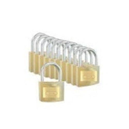 40 Mm Pas Sistem 10 lu Set 5 Anahtarlı Pirinç Asma Kilit