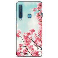 Lopard Samsung Galaxy A9 2018 Uyumlu Kılıf Bahar (44) Tough Armor Kılıf Kiraz Çiçekleri